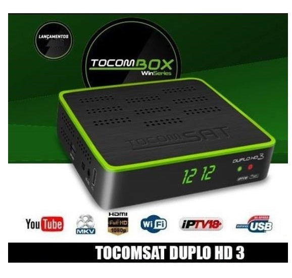 Receptor Duplo HD 3 Multimidia
